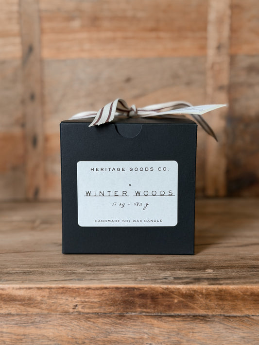 Winter Woods Candle